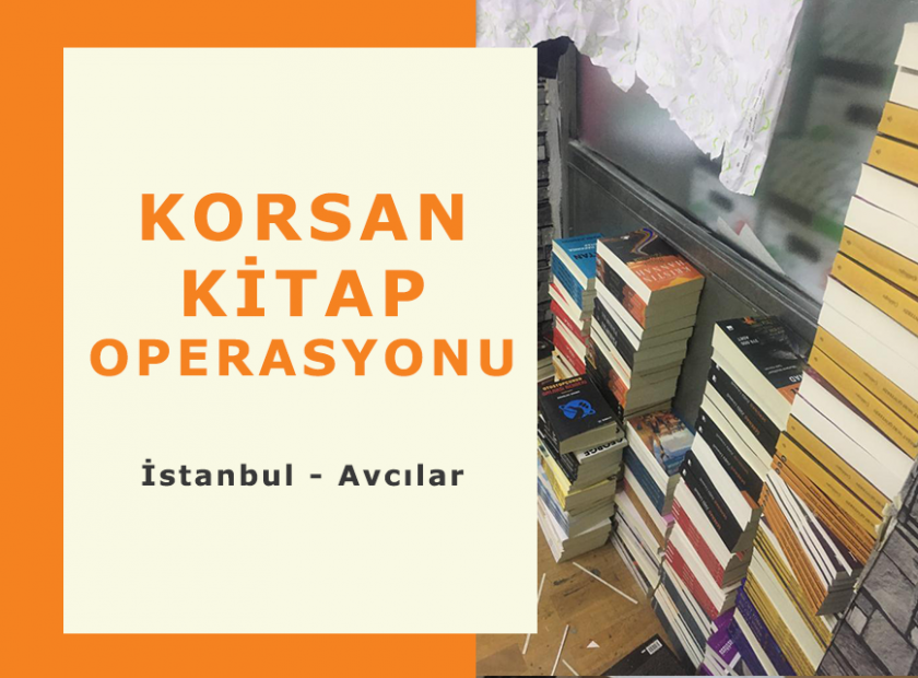 Avcılar Korsan Kitap Operasyonu